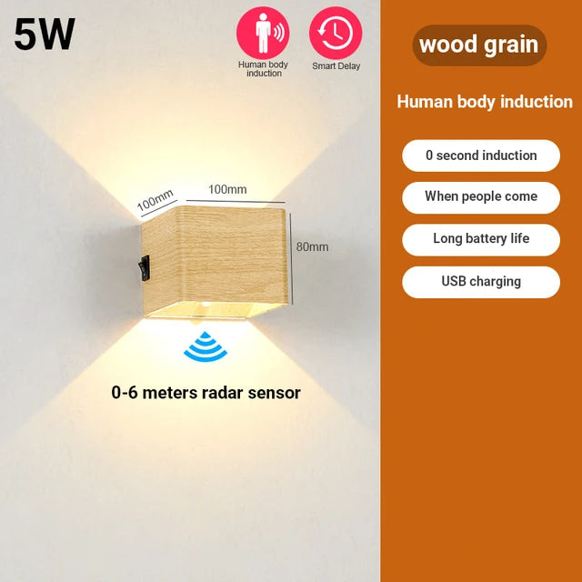 LED Rechargeable Wall Light