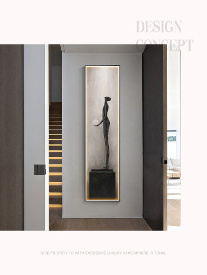 Wall Hanging Art Lamp