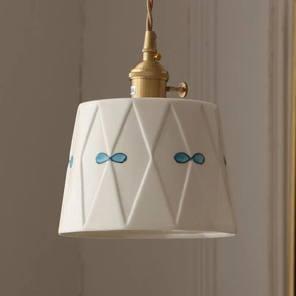 Japanese Retro Ceramic Chandelier