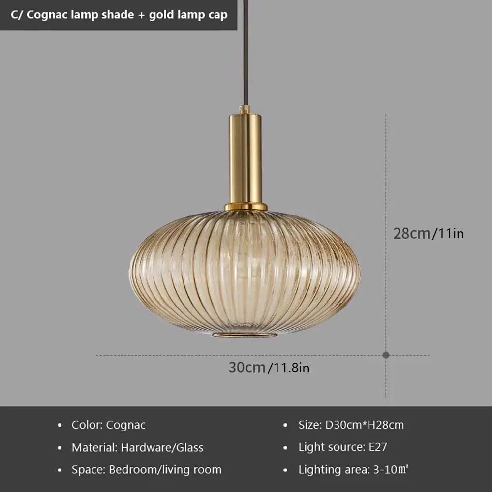 Smoke Glass Pendant Lights