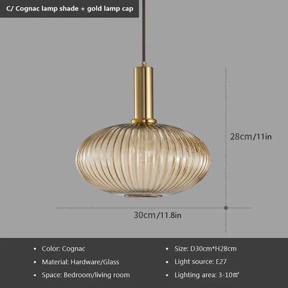 Smoke Glass Pendant Lights