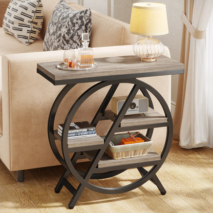 Geometric End Table