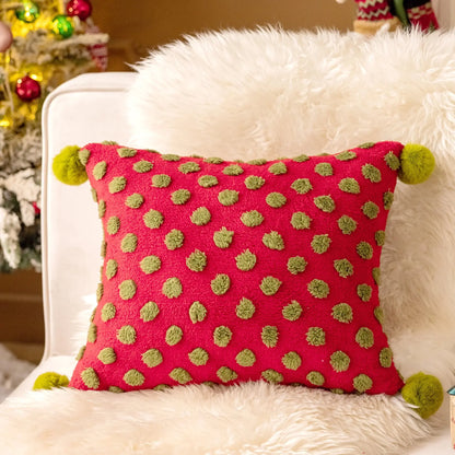 New Jacquard Christmas Sofa Pillowcase