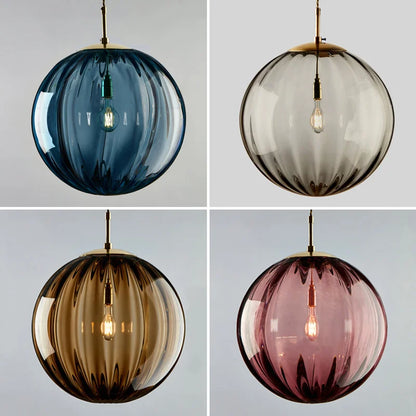 Glass Ball Pendant Light