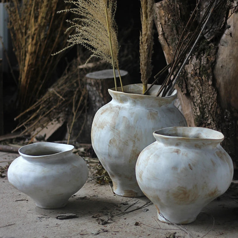 Irregular Ceramic Flower Pot