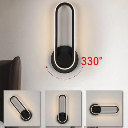 Modern Rotatable LED Wall Sconce
