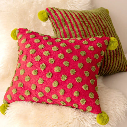 New Jacquard Christmas Sofa Pillowcase