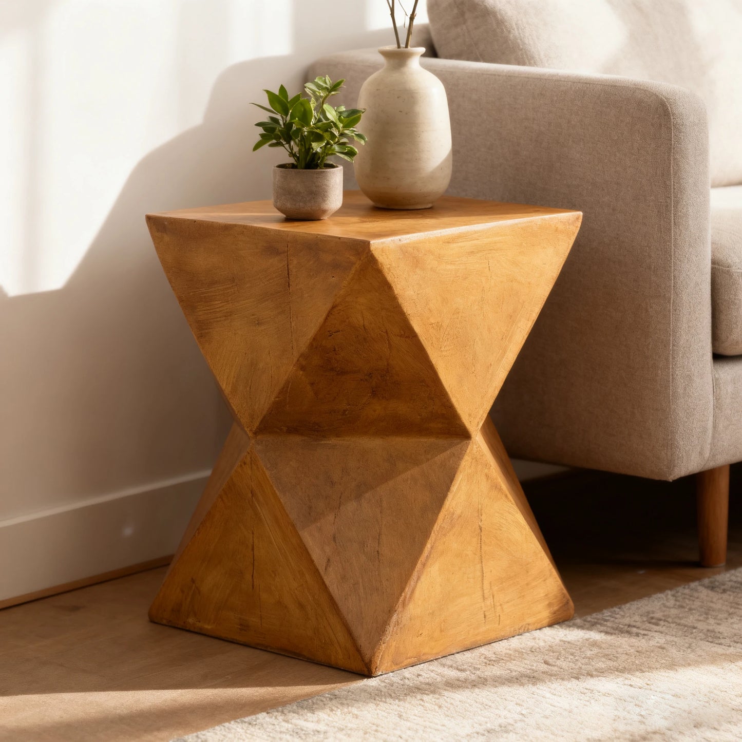 Vintage Wooden Side Table