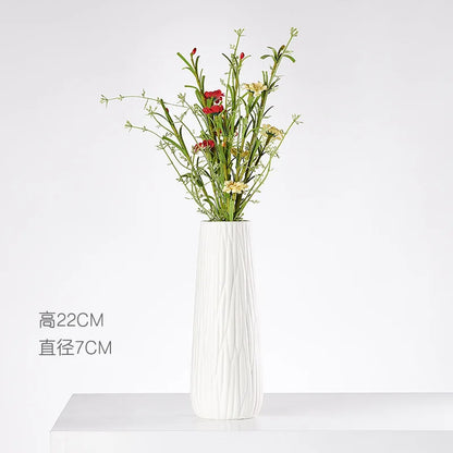 Modern White Ceramic Vase
