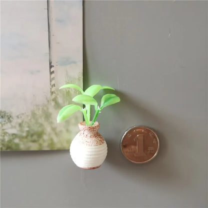 Mini Floral Vase Fridge Stickers