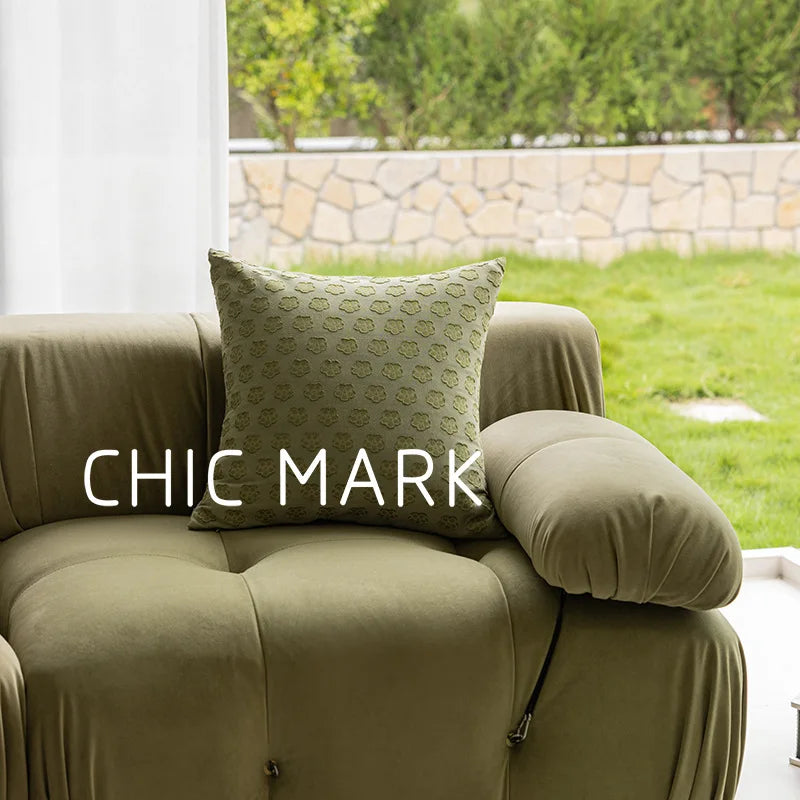 Pastoral Plant Throw Pillow Cover