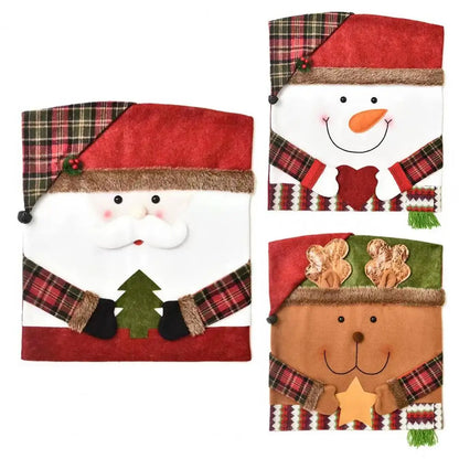 Christmas Chairs Slipcover