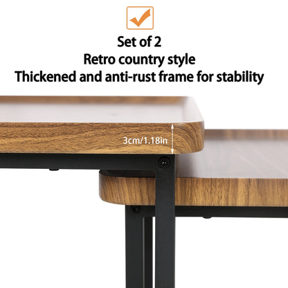 Industrial Coffee Table Set