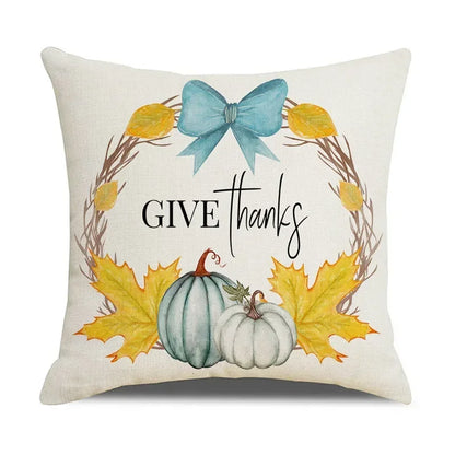 Thanksgiving Cushion Cover