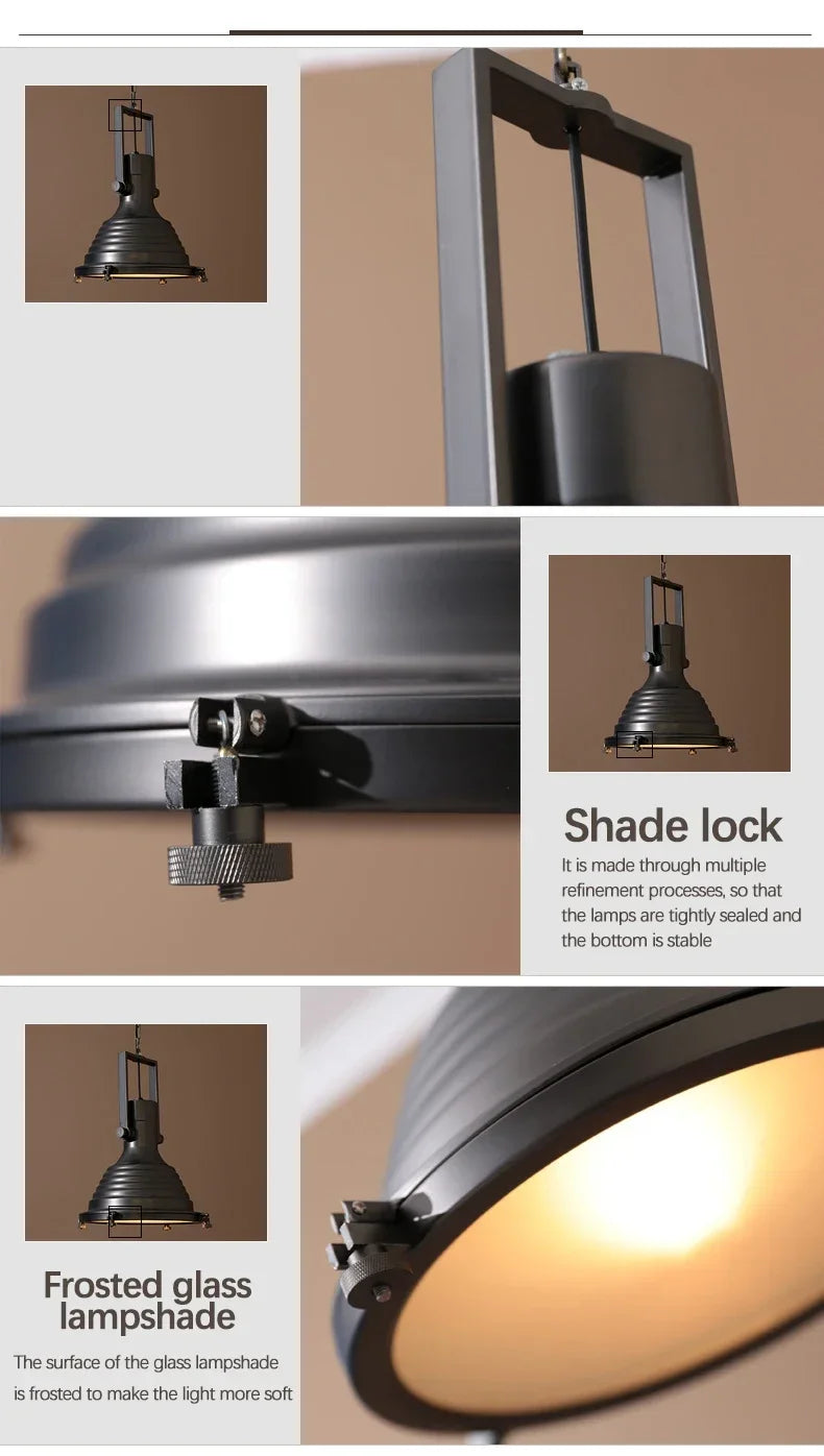 Industrial & Nostalgic Pendant Light