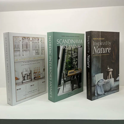 Decoration Fake Books 3pcs/Set
