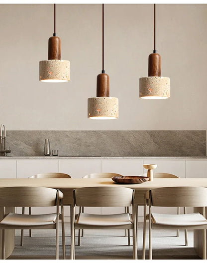 Japanese Marble Pendant Light