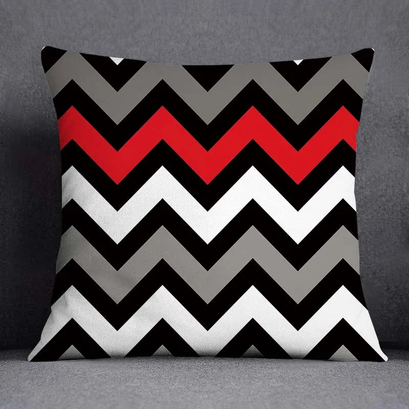Colorful Geometric Cushion Cover