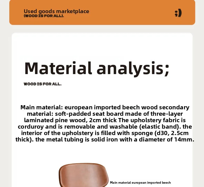 Solid Wood Dining Chairs