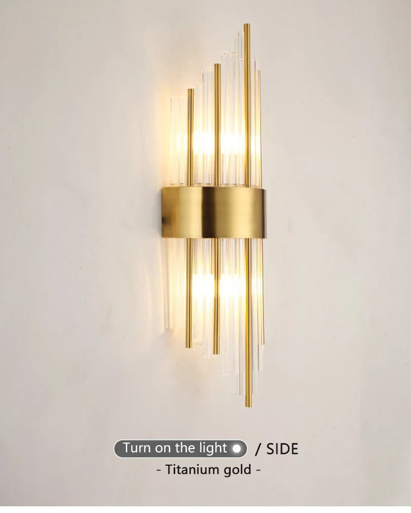 Luxury Crystal Wall Lamp