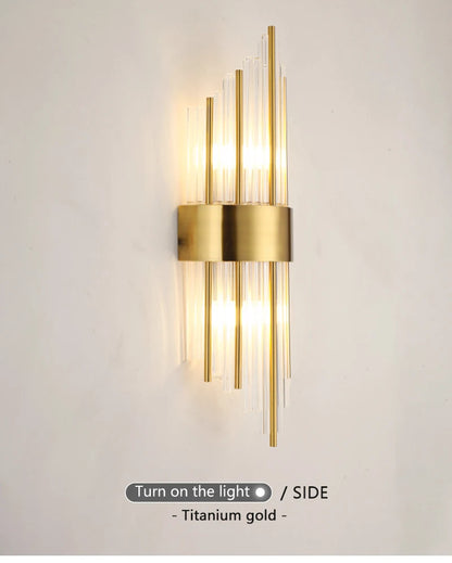 Luxury Crystal Wall Lamp