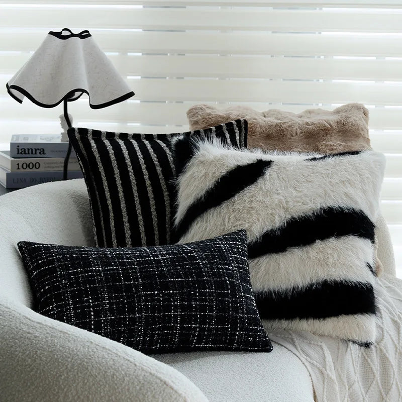 Black&White Pillow Cover