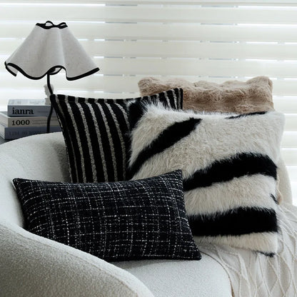 Black&White Pillow Cover