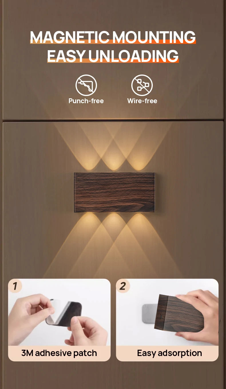 Chargeable Wall Lamp