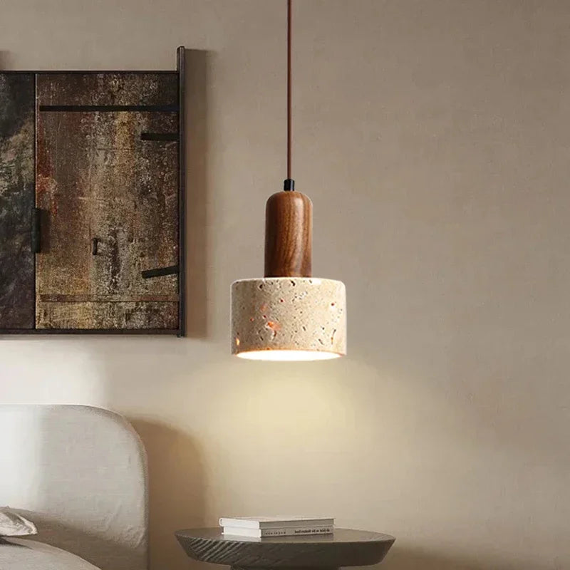 Japanese Marble Pendant Light
