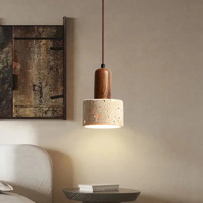 Japanese Marble Pendant Light