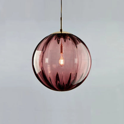 Glass Ball Pendant Light