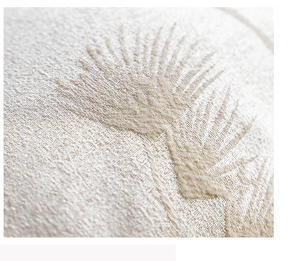 Creamy Simple Throw Pillowcase