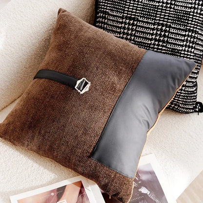 Retro Simple Throw Pillow Cover