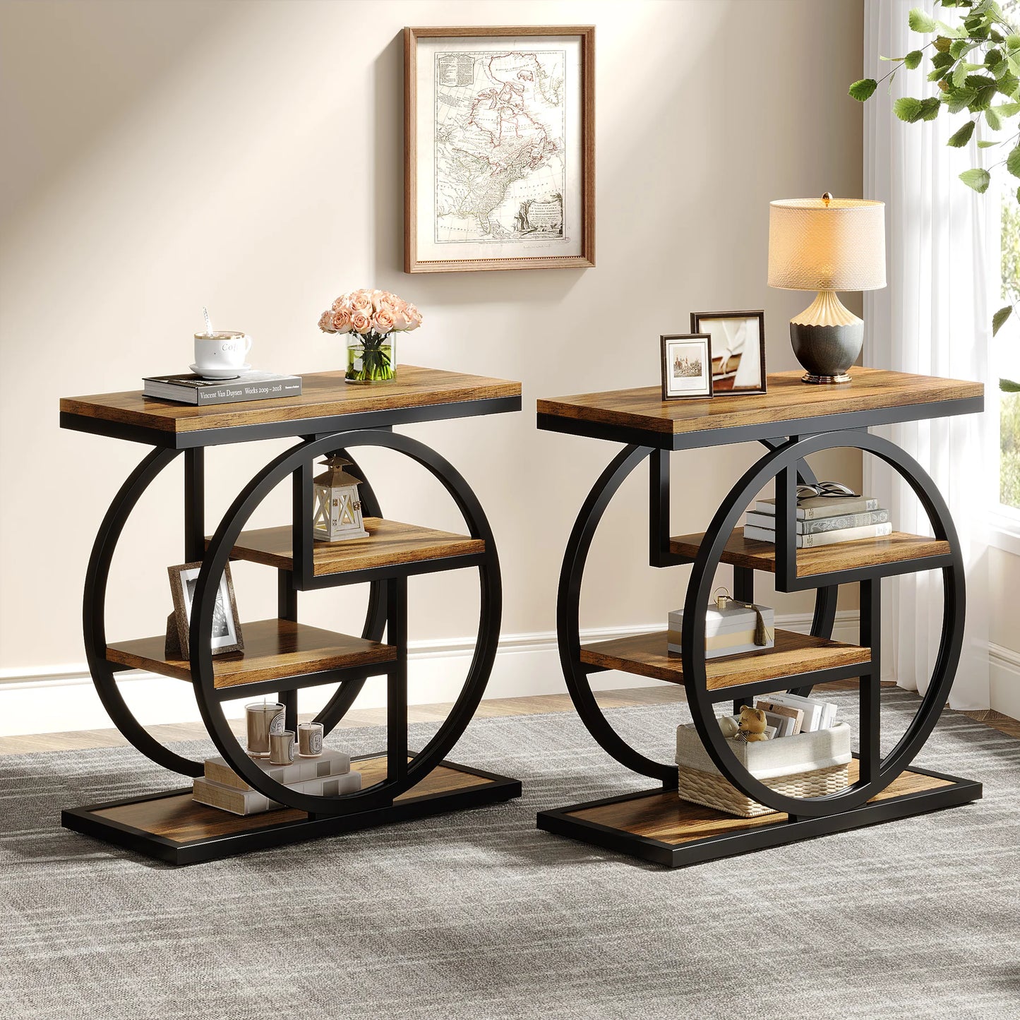 Circular End Table