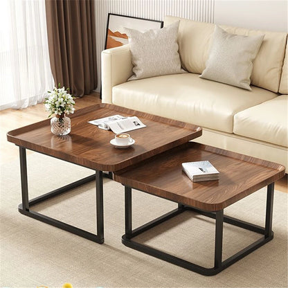 Industrial Coffee Table Set