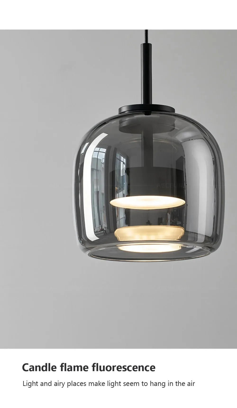 Modern Glass Pendant Light