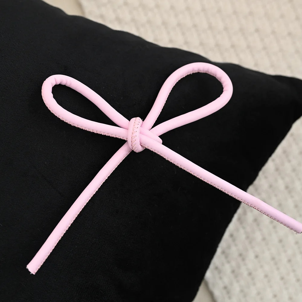 Bow Throw Pillow Cover