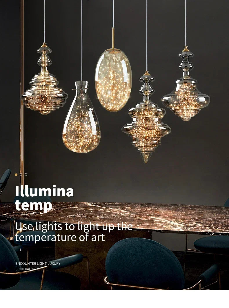 Raindrop Pendant Light