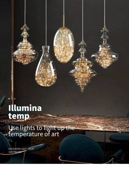Raindrop Pendant Light