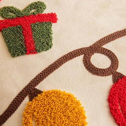 Christmas Plush Throw Pillow Cover