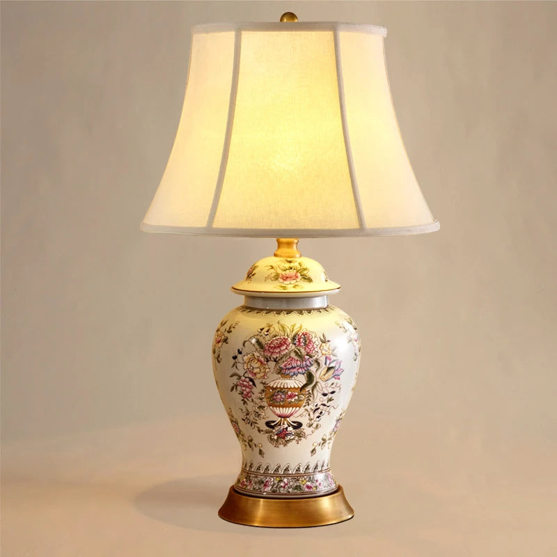 Neoclassical Ceramic Table Lamp
