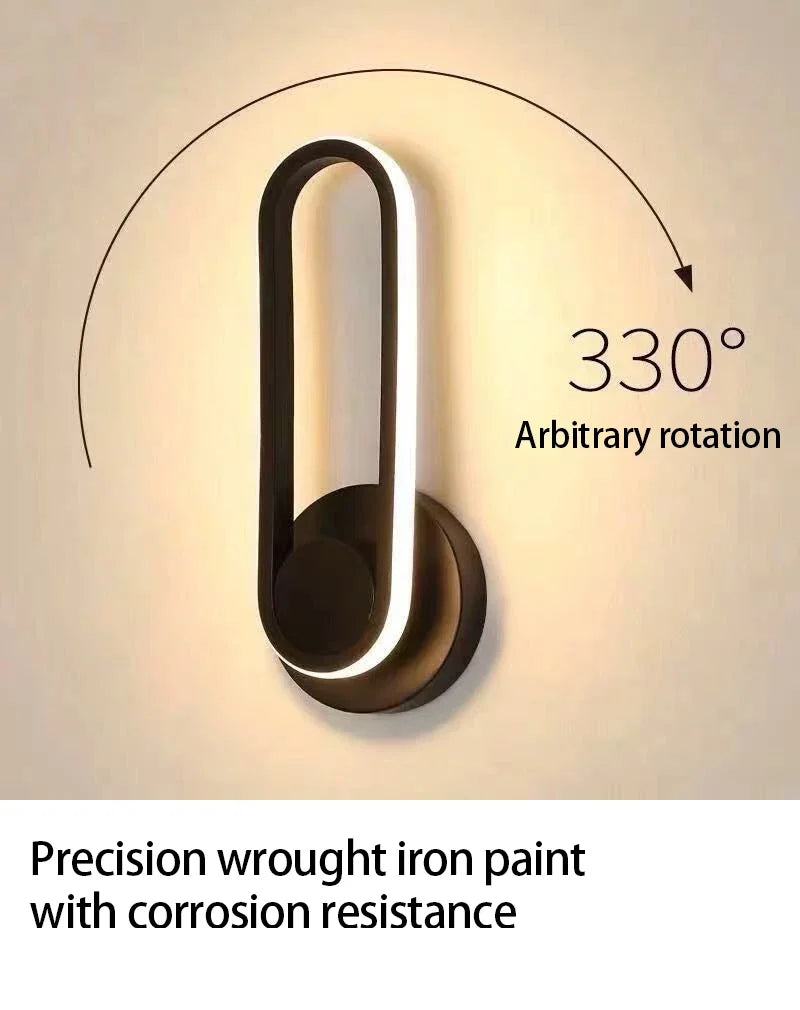 Modern Rotatable LED Wall Sconce