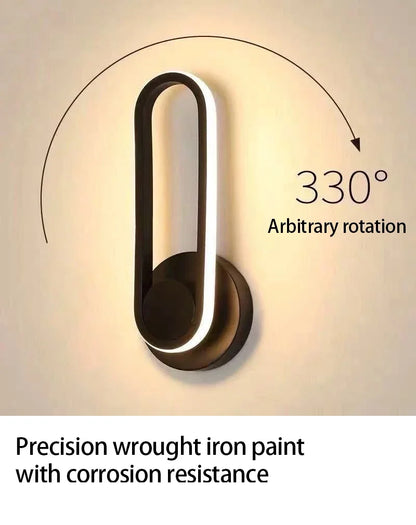 Modern Rotatable LED Wall Sconce