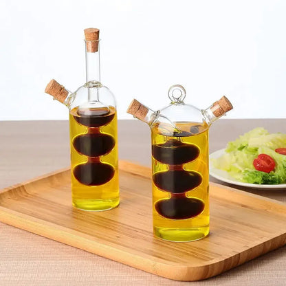 Two-in-one Glass Oil Bottle