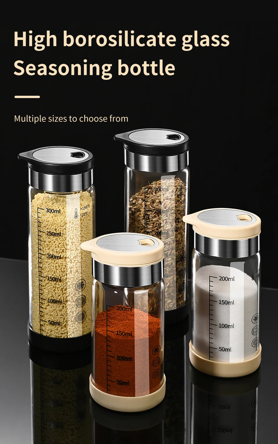 Seasoning Glass Bottle