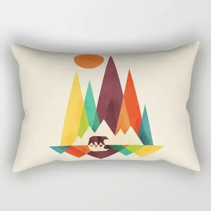 Personality Abstract & Geometric Waist Pillow