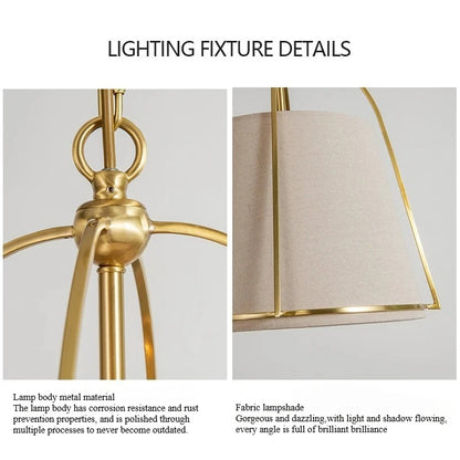 Luxury Minimalist American Pendant light