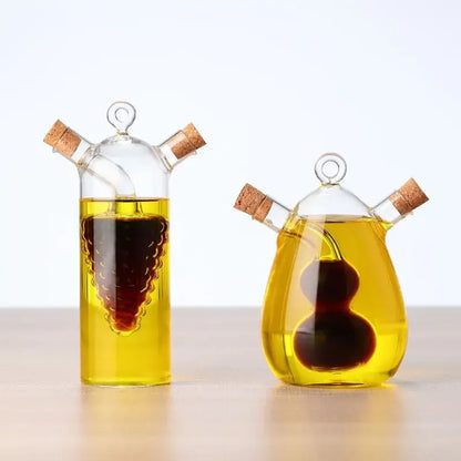 Two-in-one Glass Oil Bottle