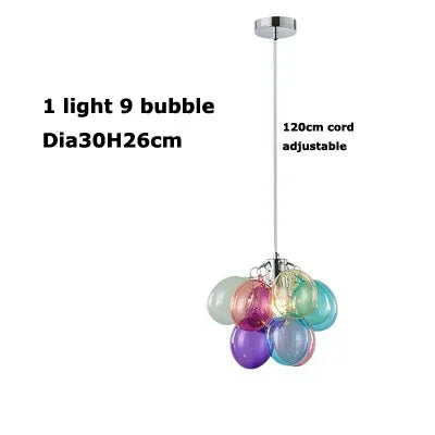 Colorful Balloon Chandelier