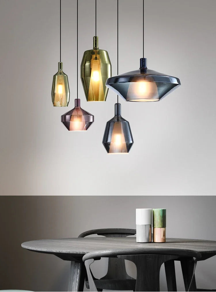 Creative Design Glass Pendant Light